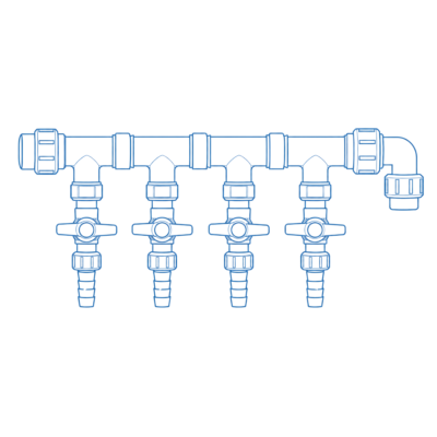 Danio Water Distribution Manifolds